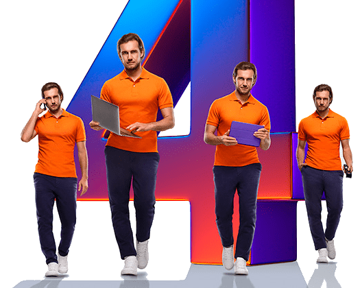 Великолепная четверка Ростелеком в&nbsp;посёлок Московский (Тюменская область)